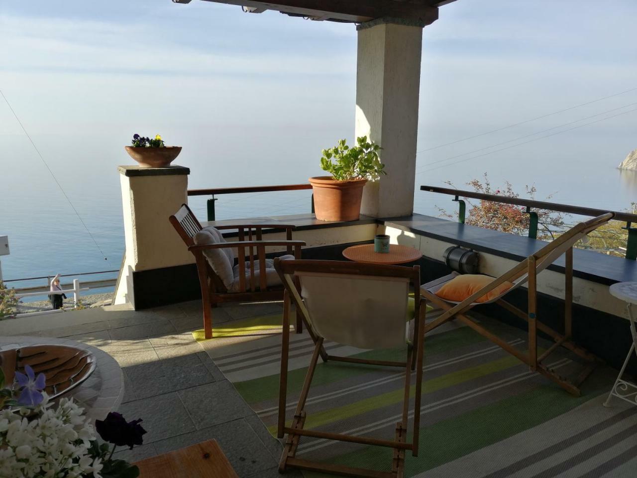 La Serra Sul Mare Monterosso al Mare Bagian luar foto